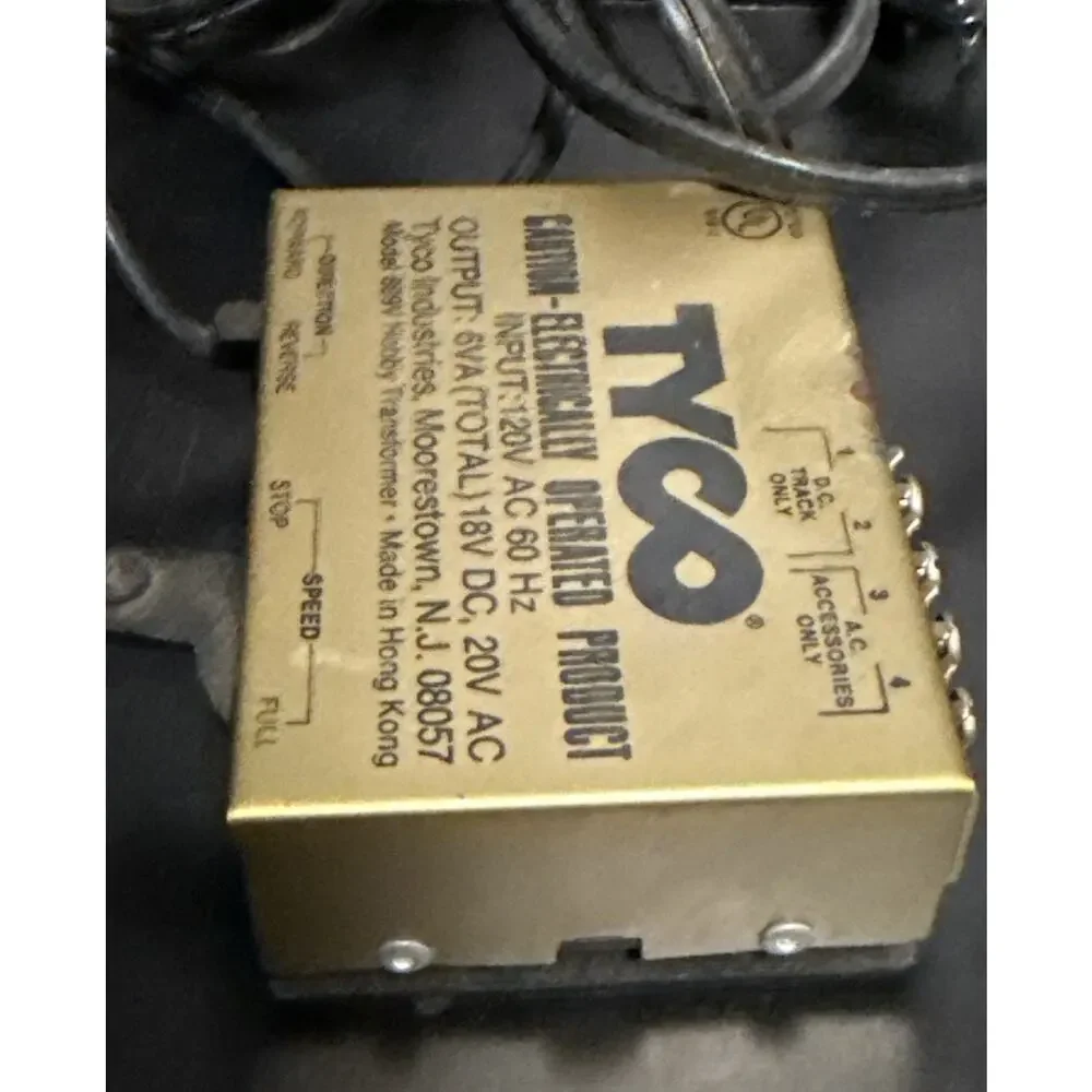 Tyco HO Electric Power Pack Train Transformer Model 899V R20405 Tested Vintage
